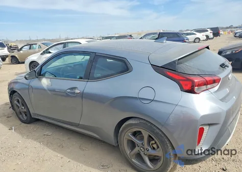 2019 Hyundai Veloster Base z USA, uszkodzony, nr VIN KMHTG6AF2KU017002